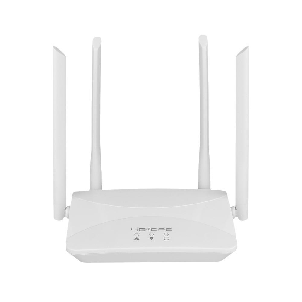 4G LTE CPE WiFi Router with SIM Card Slot for Home – Russian-European Compatibility