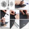 Fashion 100 Sets of Inner Diameter 5mm Eyelets + Tools Boxed Copper Eyelet Button Shoes Clothing Gift Bag Eyelet Button