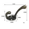 Clothes Hangers Coat Hooks Bedroom Home Kitchen Door