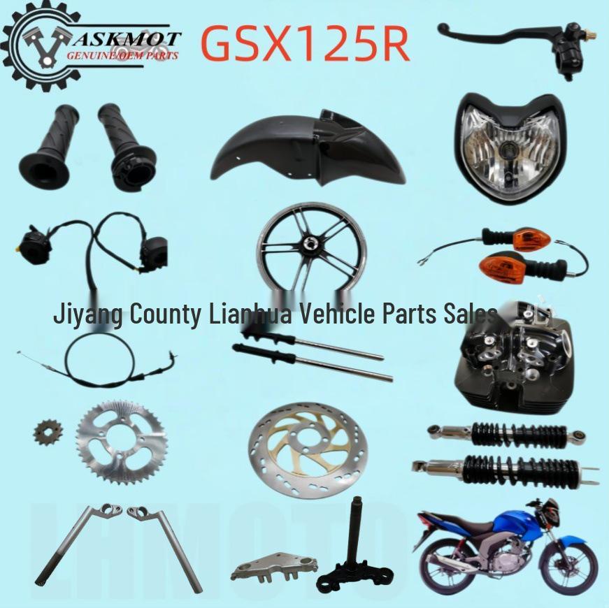 Задний амортизатор Suzuki GSX125R Light Cavalry - Оригинальная модифицированная сборка Xiaoxing