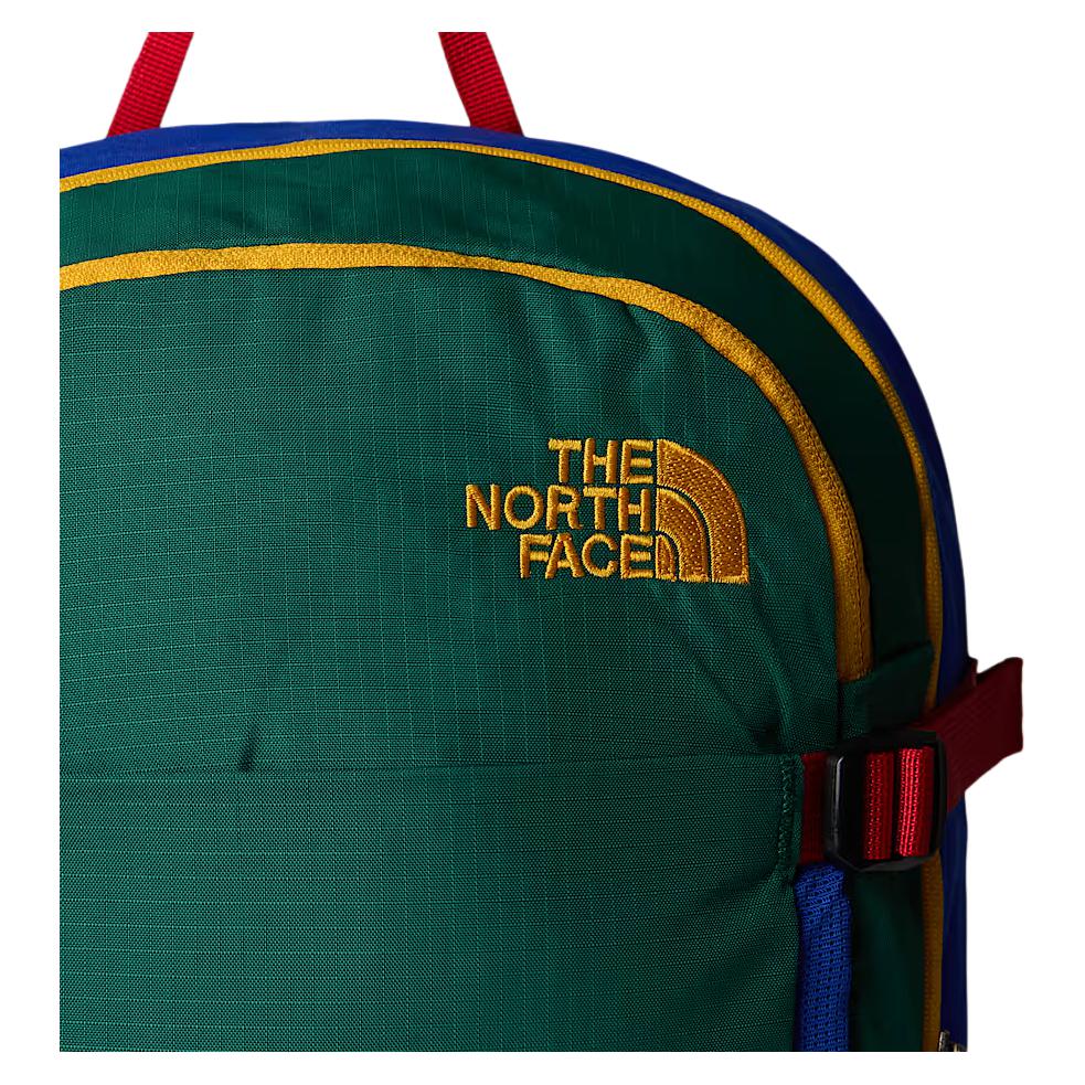 The North Face Рюкзак 15 л для походов, путешествий, на открытом воздухе. Переработанный нейлон. Зеленый и синий. Унисекс. NF0A87SJ-BIC