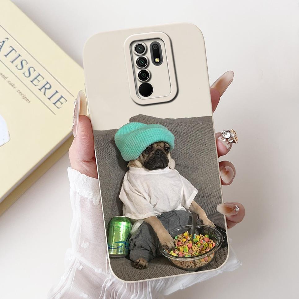 For Xiaomi Redmi 9 9a 9C NFC 9T 9 Power 9 Prime Phone Cases Cover Flowe Rabbit Panda Avocado Soft Silicone Protective Bumper