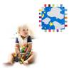 Colorful Baby Security Blanket Soft Touch Plush Damage To Baby Sleep Helper Soothe Towel for Kids Toddlers (No Skin)