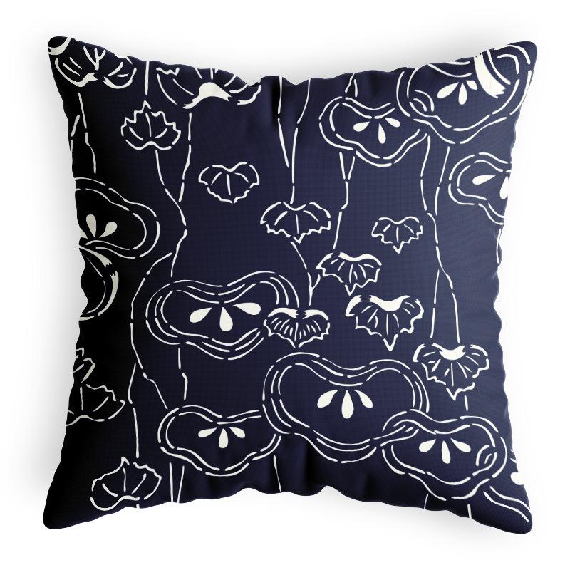 Наволочка в японском стиле Современный минималистичный дом Специальная наволочка для подушки для стула Наволочка для подушки для офисного стула