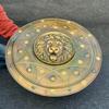Medieval Lion Shield Conic Medieval Armor for Battle Prop Replica LARP, Cosplay, Wall Hanging, Christmas Best Gift.