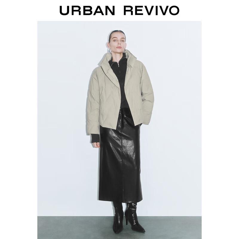 UR 2025 Autumn Collection Women's Stand-Up Collar Down Jacket