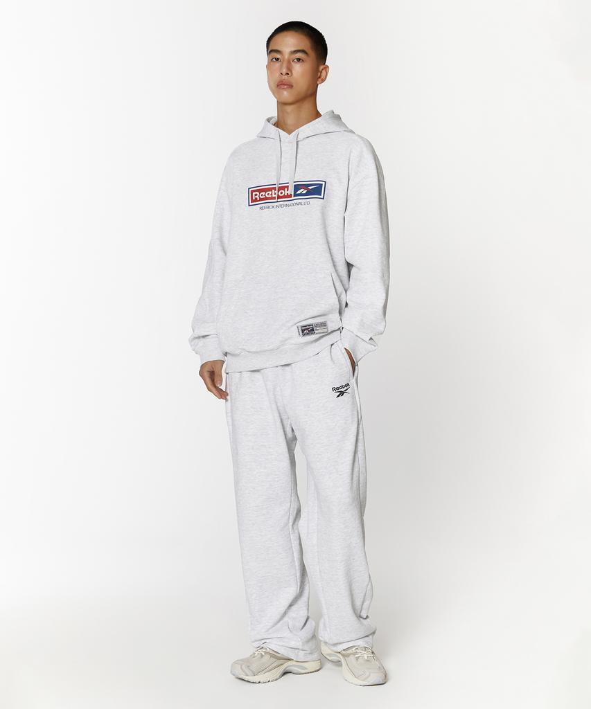 Reebok Разминочные штаны - Серые