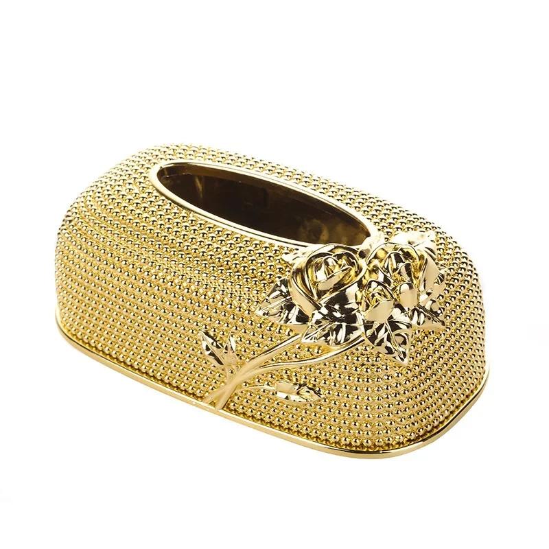 Креативный настольный кухонный поднос для салфеток Европейская акриловая коробка для салфеток Модная коробка для салфеток для гостиниц KTV Барная коробка для салфеток Коробки для салфеток