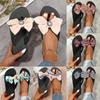 Summer Womens Flip Flops With Butterfly Knot For Beach And Casual Wear