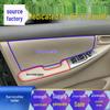 Кожаная накладка на дверную панель и подлокотник для Toyota Corolla 2002-2015 гг. Улучшение интерьера