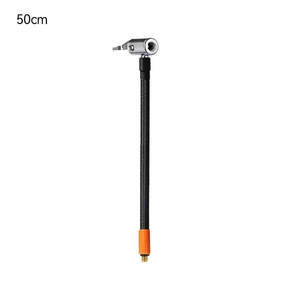 M6 запирающийся воздушный патрон с воздушным шлангом, стандартный клапан для шин, тонкая резьба, адаптер для шланга для накачивания, трубка для накачивания 20-80 см