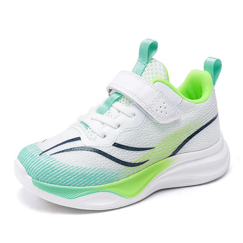 Classmate boys' sports shoes 2025 new summer deodorant breathable mesh shoes children's lightweight soft-soled running shoes non-slip