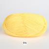 50g/Ball DIY Crochet Yarn Hand Woven Yarn Knitted Fabric Natural Bamboo Cotton Baby High Quality