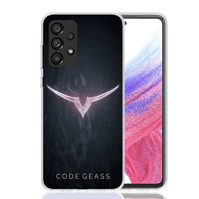 Чехол для телефона с аниме Code Geass для Samsung Galaxy A52 A32 A22 A12 A02S A50S A30S A51 A31 AA71 Note 20 Ultra 10 S10 Plus Galaxy A52