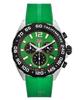Formula 1 Chronograph Rubber Strap Green Dial Quartz Diver's CAZ101AP.FT8056 200M Men's Watch