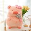 Мягкие игрушки Куклы Bow Pig Мягкие игрушки Sakura Piggy Мягкие игрушки День рождения Рождество