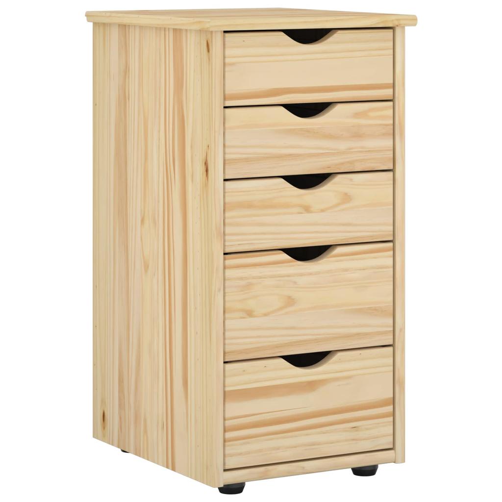 Шкаф Коричневый 34 x 39 x 61,5 см Массив Сосны