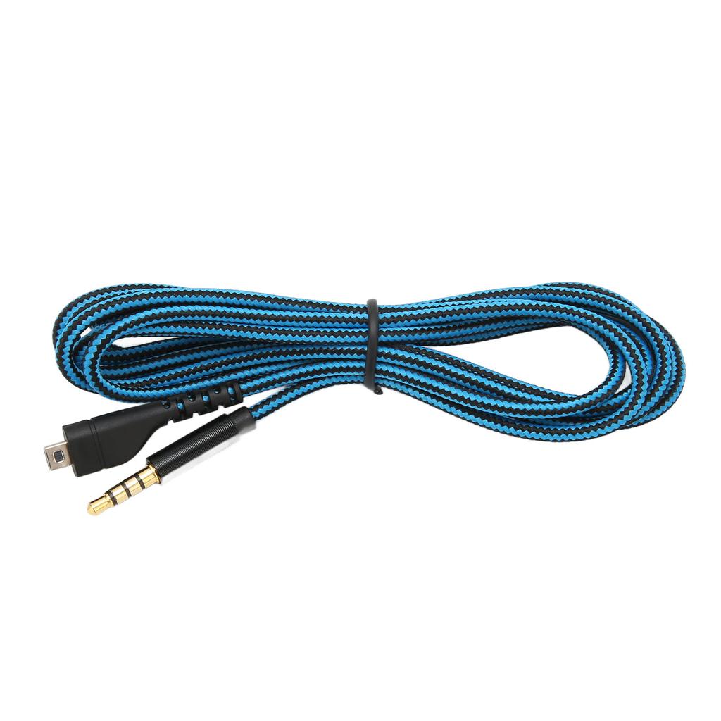 Headphone Sound Cable Wearproof Oxygen Free Copper Replacement Headphone Sound Cable for Steelseries Arctis 3 5 7 Pro