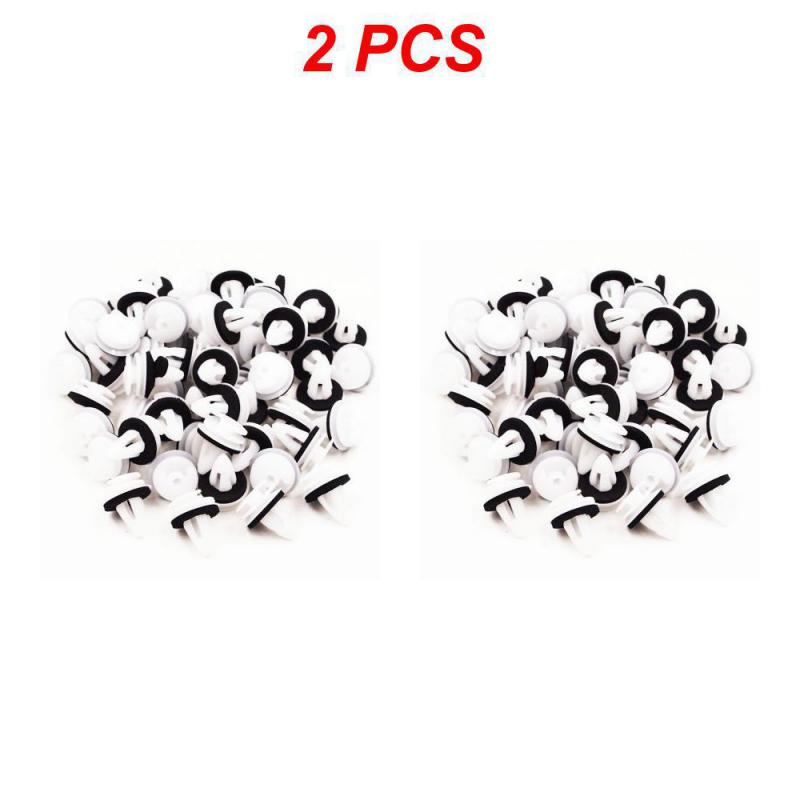 2~5PCS 50x Sealer Door Trim Panel Clip Push Type Retainer for 3 5 7 Series 87+ E36 E34 E46 E39 White Nylon Retainer