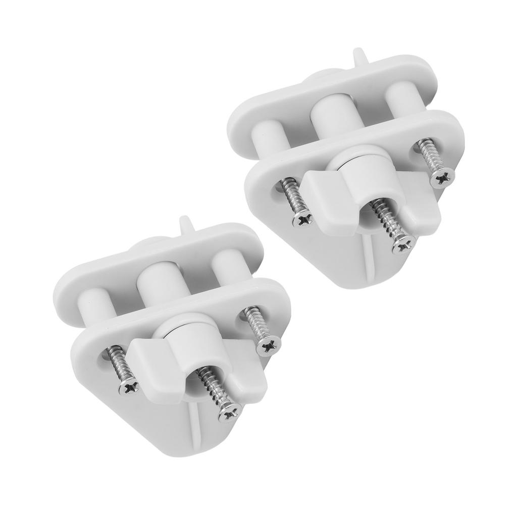 2 Pcs Boat Gate Latch Nylon Secure Closure Pontoon Gate Latch Replacement Kit for 1 Inch and 1 1 4 Inch Square Frames