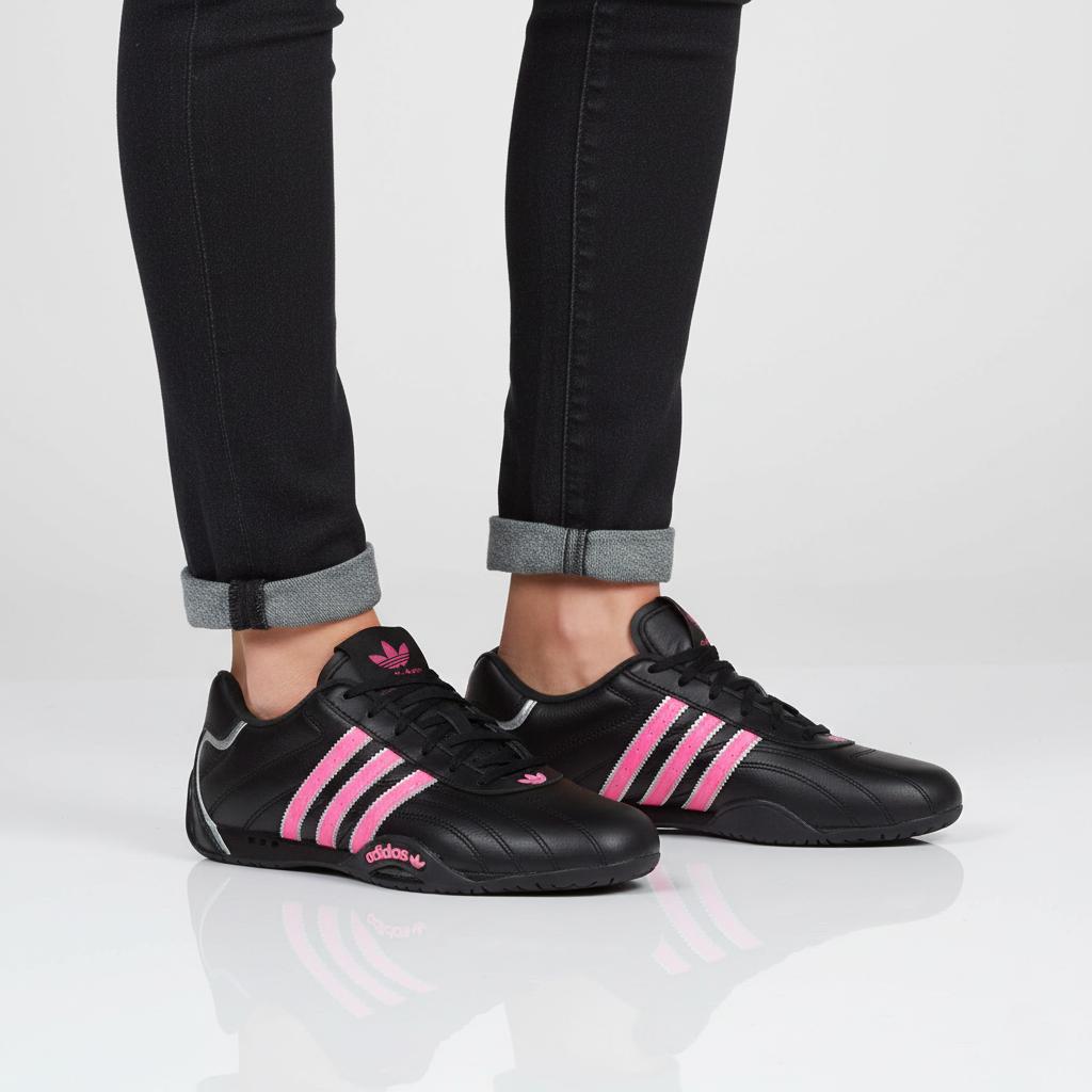 Adidas ADI RACER LO W - Женские кроссовки Черные JP7009 ОРИГИНАЛ