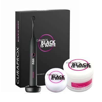 Craprox Black is White электрическая зубная щетка порошок зубная паста 3г 20г + +