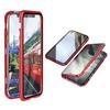 iPhone 11 Pro Magnetic Metal Case 360 Degree Protection Shockproof - Red