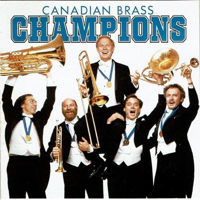 CD CANADIAN BRASS - Champions 32DC428 CBS/Sony 1985 Япония Джаз Б/У