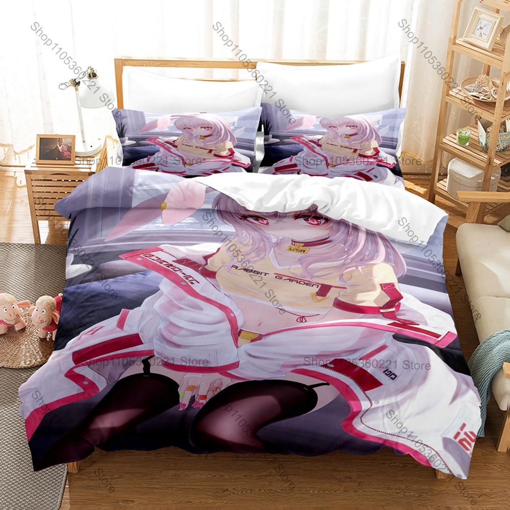 Manga Anime Bedding Set 3Pcs Tsumi no Hahen Exquisite Dark Style Print Stylish Bedroom Decoration For Collectors