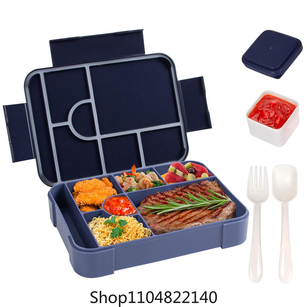 Очаровательный детский ланч-бокс, студенческий, для микроволновки, дорожный контейнер для бенто, для пикника, портативный, герметичный, для фруктового салата, бенто-бокс для взрослых