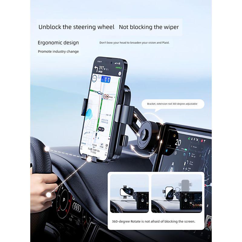 BYD Seal 06 Special Mobile Phone Car Holder DM-i Luxury Distinguished Exclusive BYD Wireless Mobile Phone Holder
