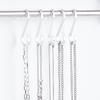 Aluminium Alloy S Shape Hooks 10Pcs Space Saving Heavy Duty Hanger for Kitchen Rail Pot Pan Closet Organizer