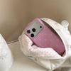 Магнитный чехол для iPhone 14/13 с закругленными краями и рисунком в горошек, совместим с Apple 17/16/15 PROMAX, противоударный дизайн.
