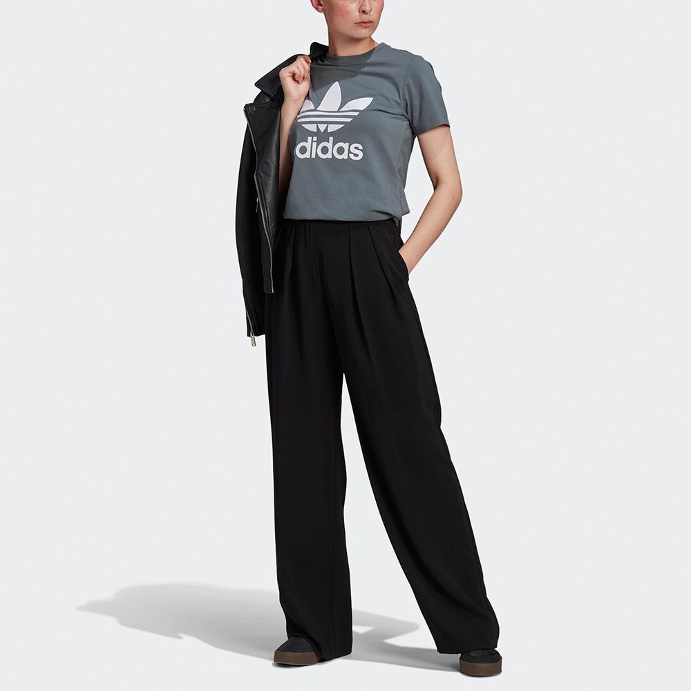 Adidas Originals Set in Sleeve T Shirt Women's Navy Blue GN2903