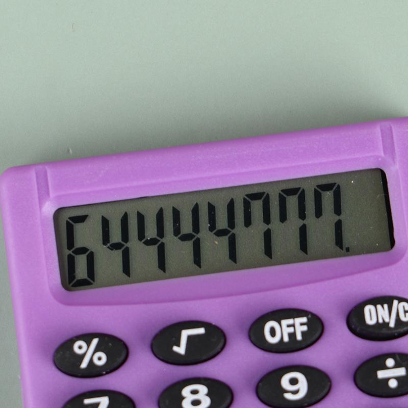 Personalized Mini Candy Color School Office Electronics Creative Calculator Pocket Boutique Stationery Small Square Calculator