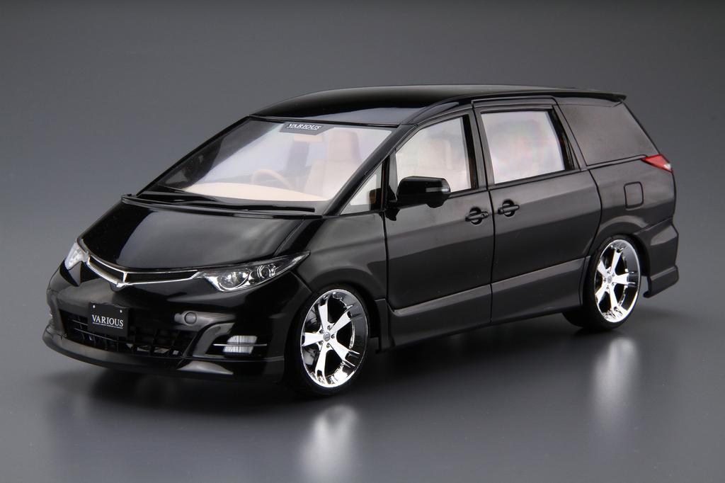 Aoshima Bunka Kyozai Серия 'Тюнингованные Автомобили' 32 Toyota Fabless Varies GSR50 Estima 2006 Пластиковая Модель 1/24 №