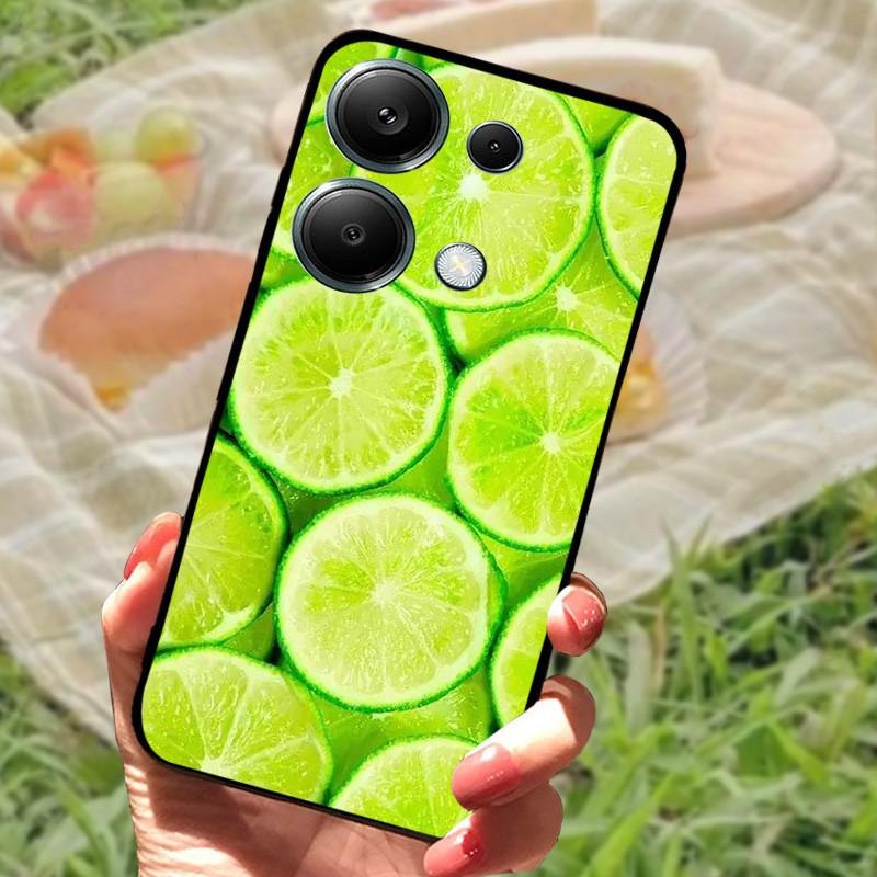 Чехол для Poco M6 Pro 4G Чехол Poco M6 4G Силиконовый Мягкий Мраморный Бампер Coque для Xiaomi Poco F6 Redmi Turbo 3 5G Защитные Fundas