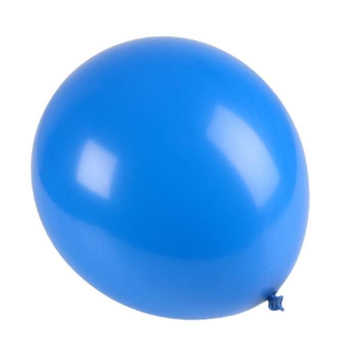 Set De 10 Ballons Gonflables 30 Cm Bleu Roi