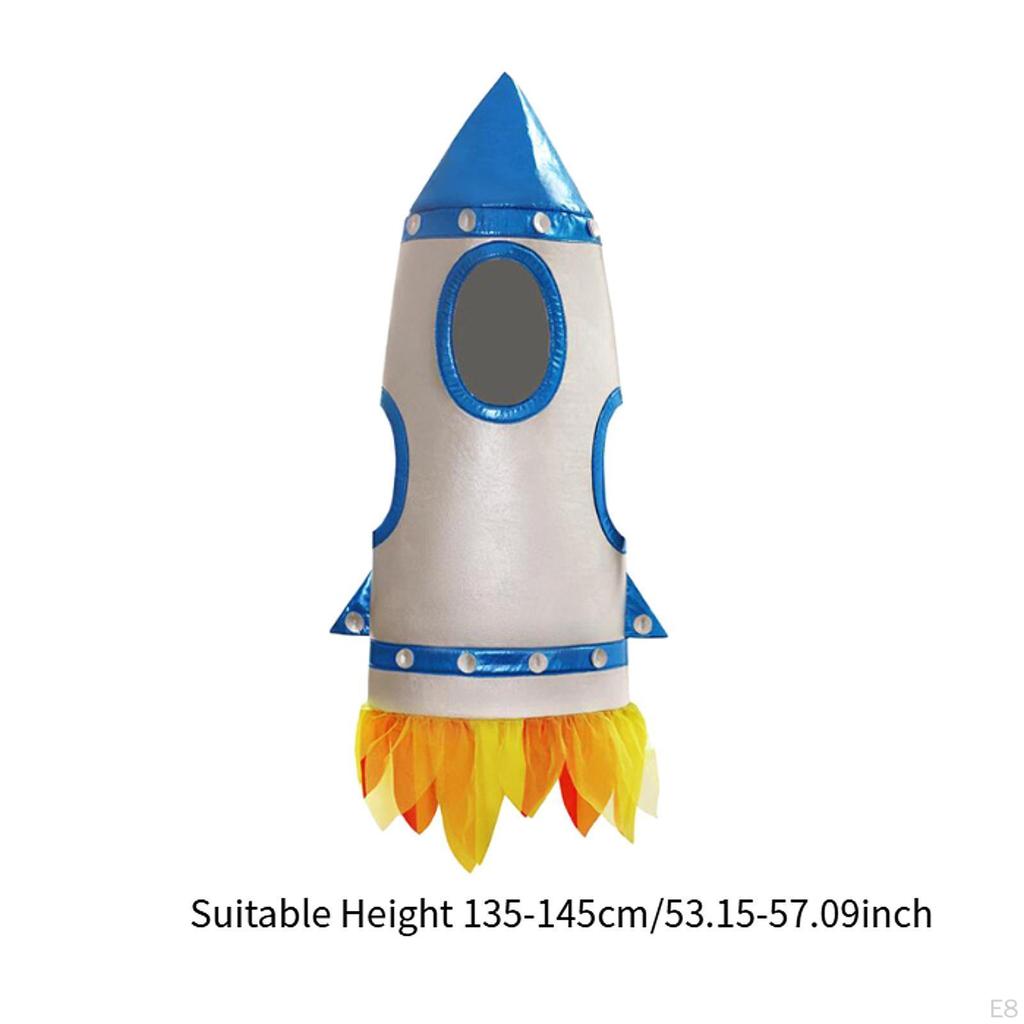 Children's Rocket Costume Clothes for Stage Performance Role Play