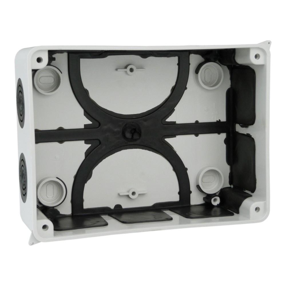 Surface-mounted box with glands 150x110x70 , hermetic IP66 with membranes