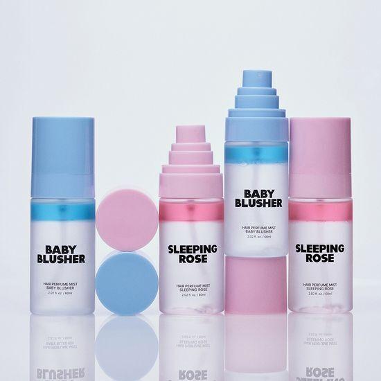 SENNOK Hair Perfume Mist 60ml (2 types) Single Item/Planning (Baby Blusher Plan/Sleeping Rose)