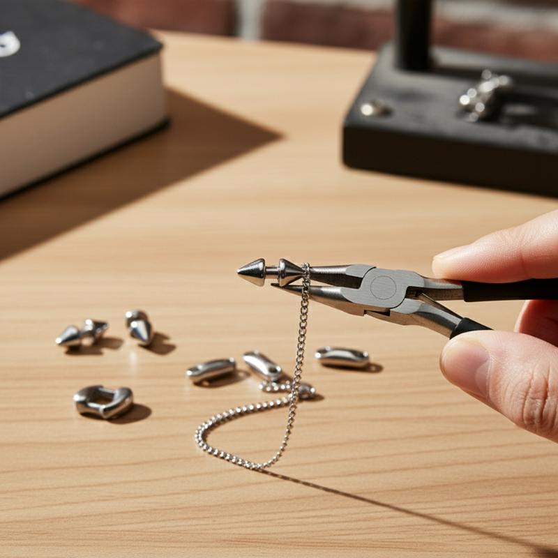 10 шт. Конусные Острые Шармы-Соединители из Нержавеющей Стали для DIY Аксессуаров к Украшениям для Ожерелья Браслета Ручной Работы