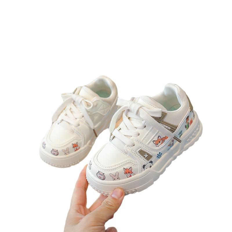 Children's sports board shoes New boys' baby non-slip soft-soled casual shoes Breathable versatile shoes for boys and girls