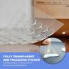 Clear Gel Glue Pads Double-sided Adhesive Invisible Dots Waterproof No Traces Patches Balloons Doll Foot Fixed Acrylic Sticker(13*8mm)