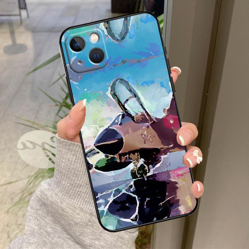 Чехол для телефона iPhone 17 Pro Max 15 14 13 12 11 16 Pro Max Plus 12 13 Mini 16e 17 Air с рисунком самолета, вертолета, пилота