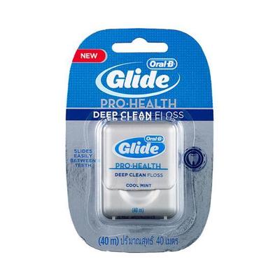 Зубная нить Glide Deep Clean Мята 40м (широкое поперечное сечение)