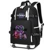 Anime K-Pop Demon Hunters Backpack Large Capacity Bookbag Laptop Unisex Student Boy Girl School Bag Large Capacity Travel Outdoor Bag Kid Gift Mochila