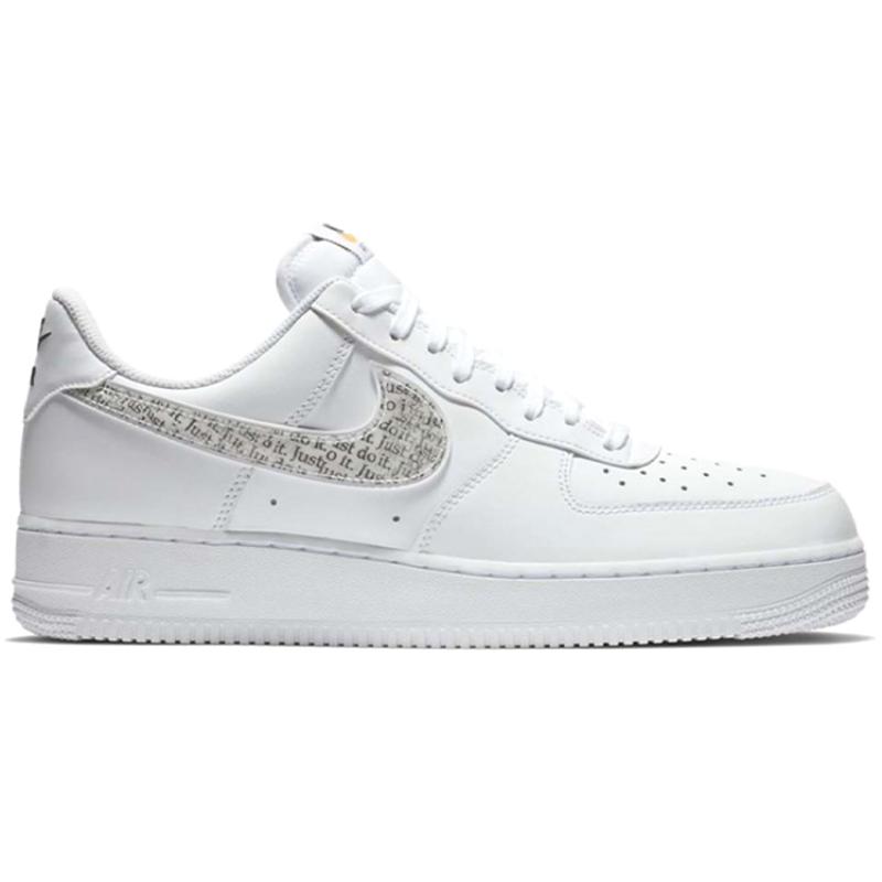 Nike Кроссовки Air Force 1 Low Just Do It Pack Белые Прозрачные BQ5361-100