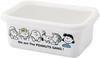 Toyo Enamel PEANUTS Enamel Rectangle Stocker White M SNJ-2316