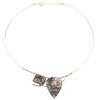 Ожерелье Tiffani Gemstone Подарок для матери Серебряные украшения 16''